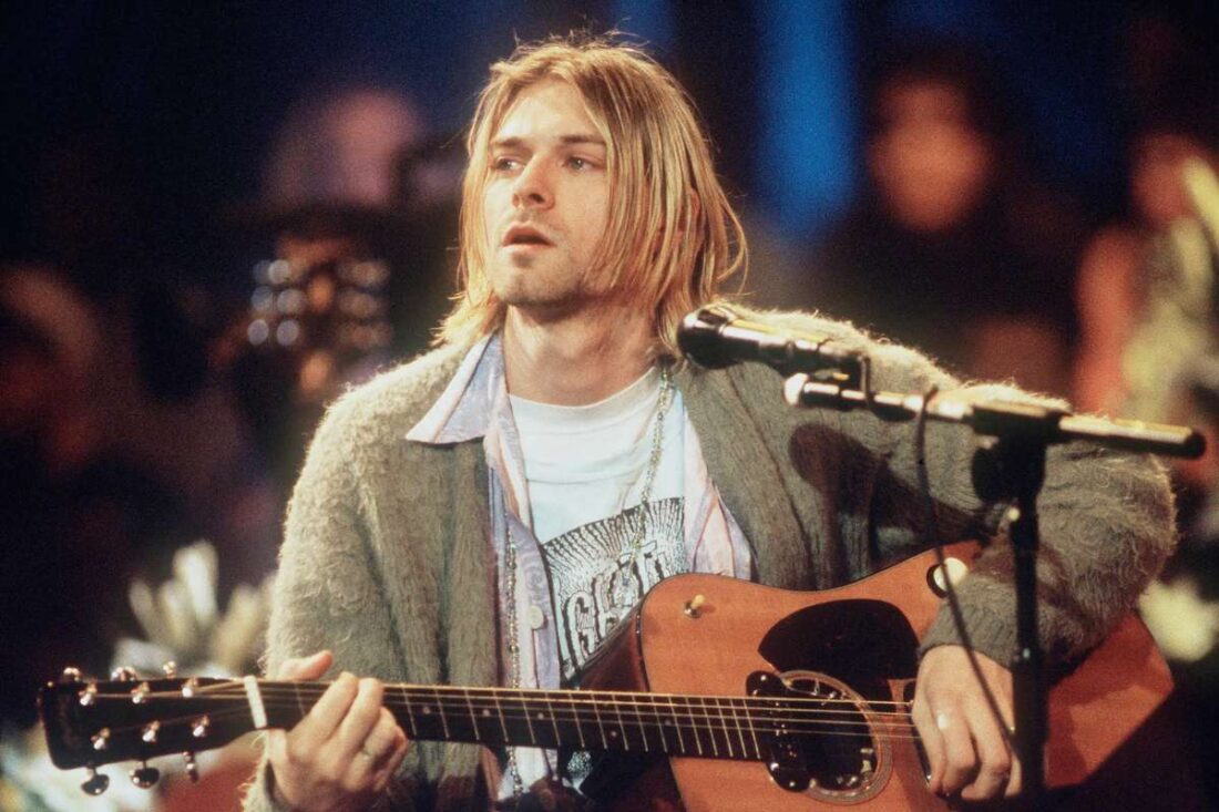 Nace Kurt Cobain de Nirvana