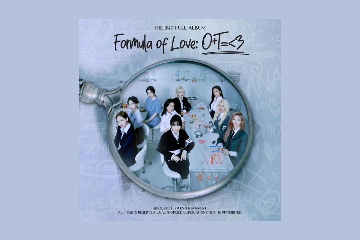 TWICE lanza su álbum ‘Formula of Love: O+T=<3'