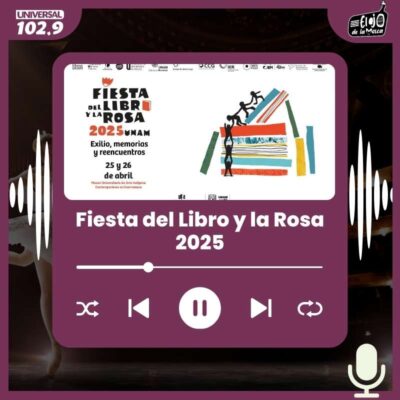 Fiesta del Libro y la Rosa 2025 – 25 de abril del 2025