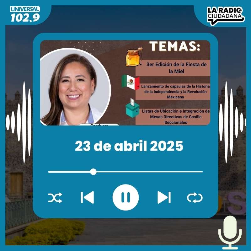 La Radio Ciudadana – 23 de abril del 2025