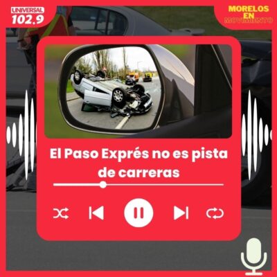 El Paso Exprés no es pista de carreras